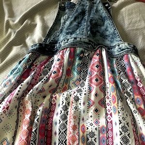Denim floral dress! Has lots of different prints!!